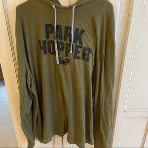 Unisex long sleeve Tshirt hoodie